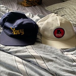 Vintage hats (navy) (obey)